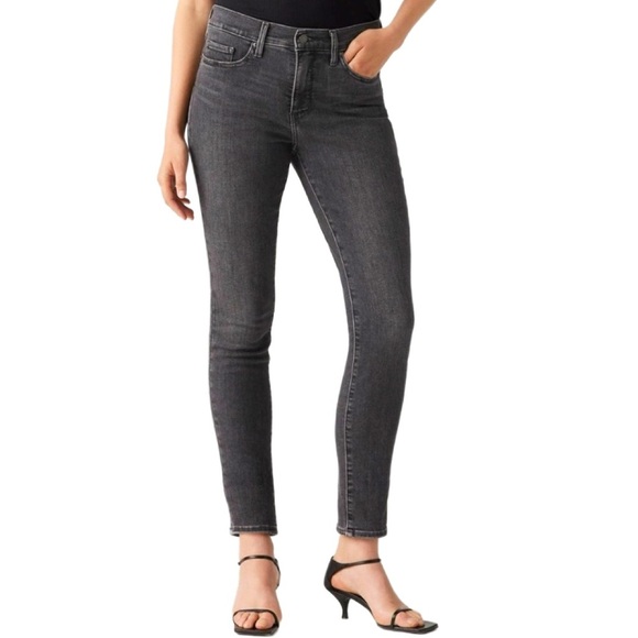 Levi Strauss 311 Shaping Skinny Black Denim Jeans, size 33 - Picture 1 of 16